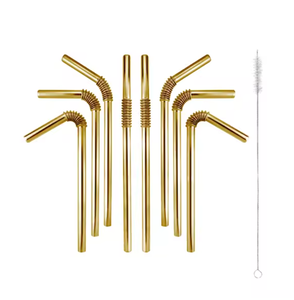 หลอดดูดน้ำสแตนเลส DF304 EDS แบบโค้งงอได้ ขนาด/ความยาวตามสั่ง - Product Image 2