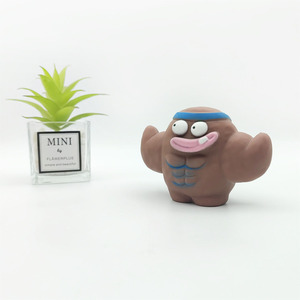 Nuevo Producto Muscle Warrior, Divertido y Creativo Hombre Musculoso Lala Laughter, Juguete Antiestrés de Goma, Juguete de Arena Blanda, Comercio Exterior - Product Image 6
