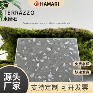 Piso de terrazo artificial de aglomeración mixta con apariencia de piedra, <span class=keywords><strong>tablero</strong></span> de terraza, baldosa de terrazo, encimera - Product Image 3