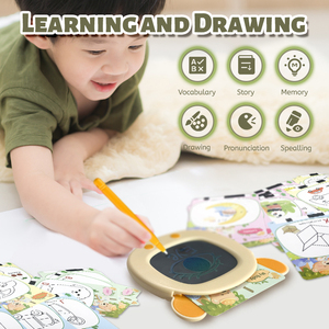 Per bambini che proteggono gli occhi <span class=keywords><strong>le</strong></span> <span class=keywords><strong>parole</strong></span> di apprendimento o la macchina dell'alfabeto <span class=keywords><strong>con</strong></span> il tabellone Smart Education Card Reader - Product Image 5