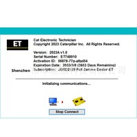 Herramientas de Diagnóstico y Software de Instalación Caterpillar 2023A 2025A para Vehículos OLIVER, Compatibles con ET3 ET4