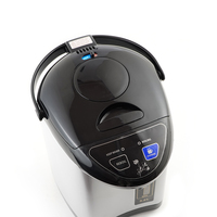 Bouilloire électrique sans fil en acier inoxydable avec contrôle de la température et protection anti-rechauffement, fonction maintien au chaud pour la maison, le camping-car et l'hôtel
