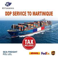 Agent maritime pour la Martinique, service logistique, transitaire Chine vers Le Lamentin, fret maritime et aérien, LCL, FCL, DDP, service rapide
