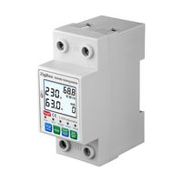 TY-ARZ-63 Compteur d'énergie intelligent Zigbee, protecteur de tension, interrupteur, disjoncteur, contrôle par application + commande vocale, Tuya Smart Home Wi-Fi