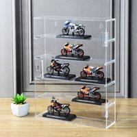 Vitrine de présentation en acrylique transparent écologique de 14'' H x 10.875'' L pour utilisation dans les centres commerciaux