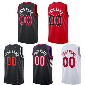 Maillots de basket personnalisés Toronto pour hommes, avec n'importe quel nom, brodés, uniformes sportifs pour jeunes avec logos thermocollés - Product Image 1