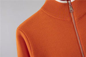 GX15005 Mode 2025 Herbst Winter Damenbekleidung Großhändler Streetwear Eleganter Langarm-Blazer und Maxi-Strickrock 2-teiliges Set - Product Image 3