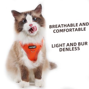 <span class=keywords><strong>Harnais</strong></span> de poitrine universel <span class=keywords><strong>pour</strong></span> chiens et chats, réfléchissant, rembourré, respirant, en maille, en nylon, écologique, sûr <span class=keywords><strong>pour</strong></span> une utilisation nocturne - Product Image 5