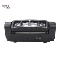 Luces de Discoteca, Mini Láser de Haz de Luz LED RGBW, Cabeza Móvil con Anillo de Luz, en Venta