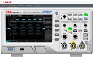 Nouvel Oscilloscope à Phosphore UNI-T 100 MHz 56 Mpts 500 000 Wfm/s UPO1102CS UPO1202CS Oscilloscope 2 Canaux - Product Image 3