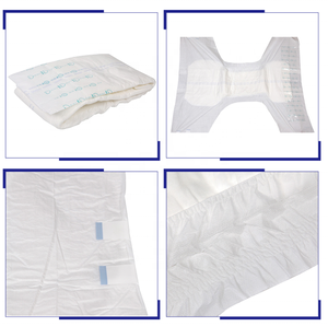 Pañal para Adultos Súper Absorbente y Transpirable con Película de PE, Disponible para Día y Noche - Product Image 4