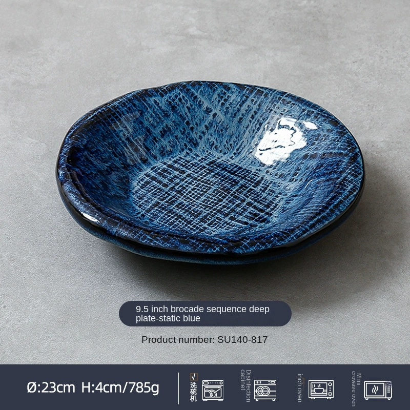 Plato hondo de 9.5 pulgadas