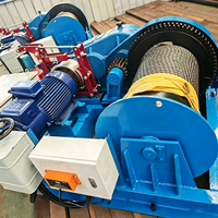 Treuil électrique de levage de grande capacité de haute qualité 5T 10T 30T 50T, treuil électrique à câble robuste pour la construction