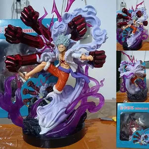 6 Styles 1 PIÈCE Nika <span class=keywords><strong>Luffy</strong></span> Figurine de collection en PVC, figurine d'action, statue, modèle de poupée, collection, jouets de Noël, cadeau - Product Image 4