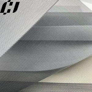 Stores enrouleurs en tissu zébré uni de qualité supérieure, décoration de fenêtres commerciales et résidentielles, stores enrouleurs personnalisables, imperméables et écologiques - Product Image 5