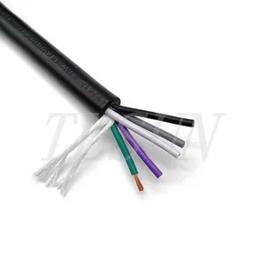 UL62 Power Cable STOW 5x18AWG Outdoor Construction Equipment Moisture-Proof Ultraviolet And Oil Resistant Sheath (VW-1)