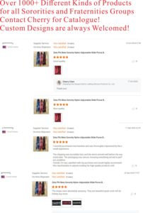 Ordine Urgente, Tariffa Ridotta: Tracolla di Ricambio Regolabile in Nylon Spigato per Borsa a Tracolla Zeta Phi Beta Sorority - Product Image 5