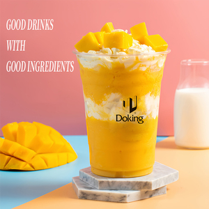 Xoài xay nhuyễn trái cây trà doking Thành phần trà bong bóng xoài mứt xi-rô - Product Image 6