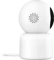 Caméra IP WiFi 3MP CloudEdge avec suivi automatique, mini caméra de sécurité domestique intelligente sans fil pour intérieur