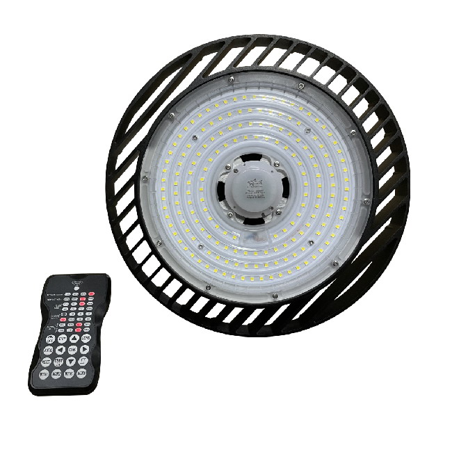 IP65 Waterproof 100w 150w 200w PIR sensor dimming LED high bay light UFO highbay lamp