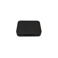 Boîte en métal pour cosmétiques solides, emballage en fer blanc double couche pour crème nettoyante