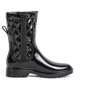 <span class=keywords><strong>Botas</strong></span> <span class=keywords><strong>de</strong></span> Lluvia <span class=keywords><strong>de</strong></span> PVC para <span class=keywords><strong>Mujer</strong></span> YL7020, a Media Pantorrilla, Antideslizantes, Impermeables, Negras, para Exteriores - Product Image 2