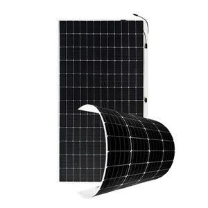 แผงโซลาร์เซลล์แบบยืดหยุ่นชนิดโมโนคริสตัลไลน์ กำลังไฟ 200W 300W 400W 520W บางเฉียบ น้ำหนักเบา สำหรับใช้ในบ้าน - Product Image 1