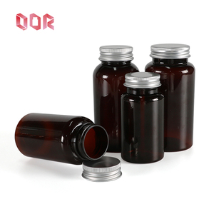 Botellas de plástico PET de color marrón oscuro personalizadas de tamaño completo 100cc 120cc 150cc 250cc para productos de cuidado de la salud - Product Image 4