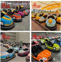 Nouvelle Voiture Tamponneuse Électrique LED pour Enfants et Adultes, Équipement de Parc d'Attractions, Manège Intérieur/Extérieur, en Vente