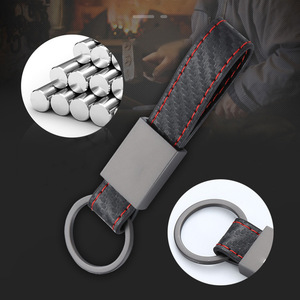 <span class=keywords><strong>Porte</strong></span>-clés en cuir PU <span class=keywords><strong>personnalisé</strong></span> à la mode, cadeau promotionnel pour voiture - Product Image 3