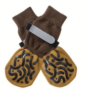 Chaussures antidérapantes pour chien avec sangles réfléchissantes, chaussettes et protections pour pattes de chien, protections pour pattes pour sols en bois dur - Product Image 3