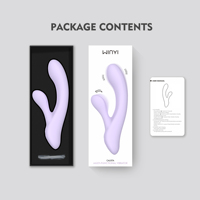WINYI WY0782 Multifunktionaler Klopf-Vibrator für Frauen Wasserdichter Silikon G-Punkt Klitoris-Stimulator Spielzeug