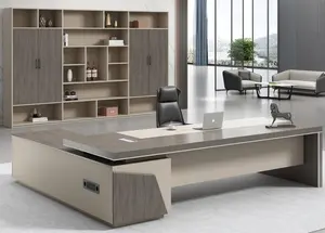 Kd11escritorio Kantoormeubilair Baas Desk Manager Executive Kantoor Bureau Tafel Ceo Luxe Bureau Baas Tafel Voor Kantoor