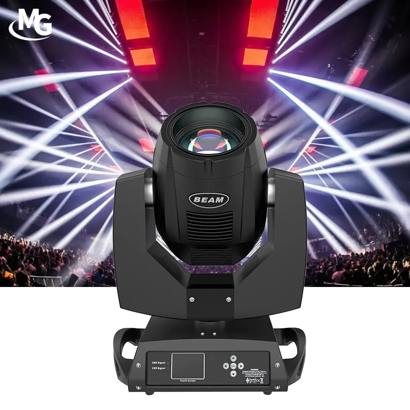 Mglight 230 W 7r Hemel Sharpy Beam 230 Watt 7 R Bewegende Koplampen Voor Dj Disco Nachtclub Podium