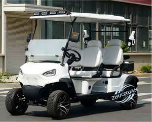 Carrito de Golf Todoterreno de 6 Plazas con Camuflaje, Vehículo Eléctrico para Zonas Turísticas y Recepción de Hoteles - Product Image 4
