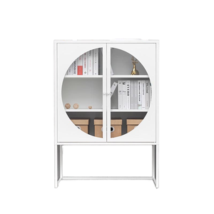 Armadietto di stoccaggio in ferro a gambe alte in stile nordico lato casa da pranzo e portariviste multistrato <span class=keywords><strong>per</strong></span> balcone <span class=keywords><strong>per</strong></span> l'ingresso del soggiorno - Product Image 5