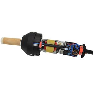 Pistola de Calor Profesional de 110V y 1600W para Soldar Techos de PVC, Kit de Soldador de Plástico con Pistola de Aire Caliente y Estuche de Transporte Negro - Product Image 4