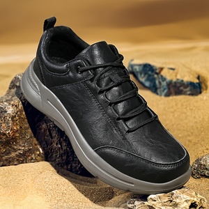 <span class=keywords><strong>Chaussures</strong></span> de marche décontractées et polyvalentes en microfibre imperméables pour hommes, collection automne-hiver 2026, style oversize - Product Image 2