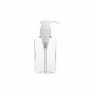 Flacon à pompe rectangulaire de 100ml pour distributeurs de savon liquide - Product Image 2