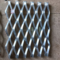 Panel Divisor de Espacios Decorativo de Malla Metálica Expandida, Revestido de Acero Inoxidable para un Diseño Interior de Oficina Duradero