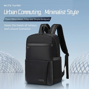 Arctic Hunter - <span class=keywords><strong>Mochila</strong></span> Moderna Impermeable con Cierre de Cremallera para Portátil, de Nailon, Gran Capacidad, para Viajes, Uso Diario - Product Image 2