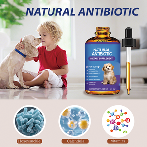 Antibióticos Líquidos <span class=keywords><strong>para</strong></span> Mascotas, Cuidado Natural <span class=keywords><strong>con</strong></span> Antibióticos <span class=keywords><strong>para</strong></span> Perros y Gatos, Alivio de Picazón por Alergia, Apoyo Inmunológico, Alto Contenido de Proteínas - Product Image 3