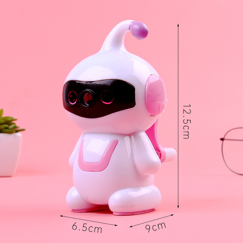 Nuevo Sacapuntas Robot - Rosa