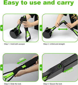 Materiale infrangibile e durevole a molla pieghevole per cani <span class=keywords><strong>Scooper</strong></span> - Product Image 5