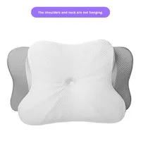 Oreiller cervical et pour le cou en mousse à mémoire de forme, forme papillon, minimaliste, respirant et doux pour un sommeil profond, produit transfrontalier très vendu