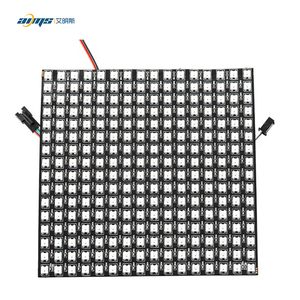 Panel <span class=keywords><strong>LED</strong></span> Digital WS2812B de 5V, 16*16 píxeles, Flexible, Pantalla de Píxeles Individuales, Decoración de Pared, Panel de Matriz <span class=keywords><strong>LED</strong></span> Inteligente Direccionable - Product Image 6