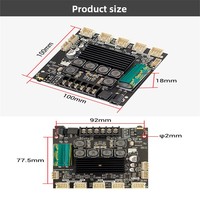 Módulo Amplificador de Audio Digital TPA3116D2 5.0, Configuración de 21 Canales, Salida de Subwoofer de 50W+2+100W, Expandible, Versión para China Continental