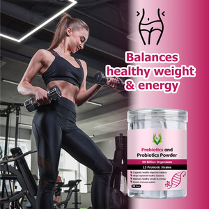 Prebióticos y probióticos en polvo de grado alimenticio, mezcla de probióticos exclusivos ricos en UFC, salud digestiva, control de peso - Product Image 5