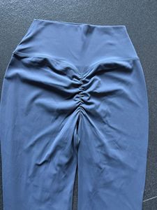 Cnshell Legging de sport taille haute, coupe ajustée aux chevilles, avec entrejambe invisible et effet anti-plis aux hanches, confortable, extensible, séchage rapide, pour le yoga et les activités sportives - Product Image 6