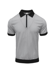 <span class=keywords><strong>Polo</strong></span> da uomo a maniche corte in stile europeo-americano, con mezza zip, in maglia waffle, a blocchi di colore, con risvolto, vestibilità ampia, <span class=keywords><strong>taglie</strong></span> <span class=keywords><strong>forti</strong></span> - Product Image 5
